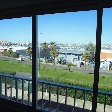 Apartmán Cap D'agde 300m Plage Du Mole,vue Port,parking,lave Linge,piscine Agde