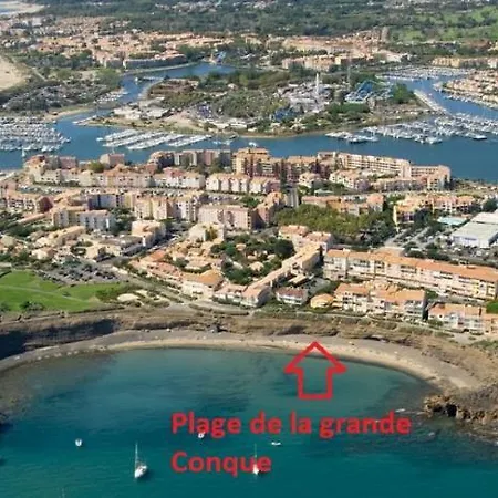 Apartmán Cap D'agde 300m Plage Du Mole,vue Port,parking,lave Linge,piscine